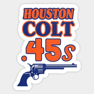 Defunct Houston Colt 45s Baseball 1962 Sticker